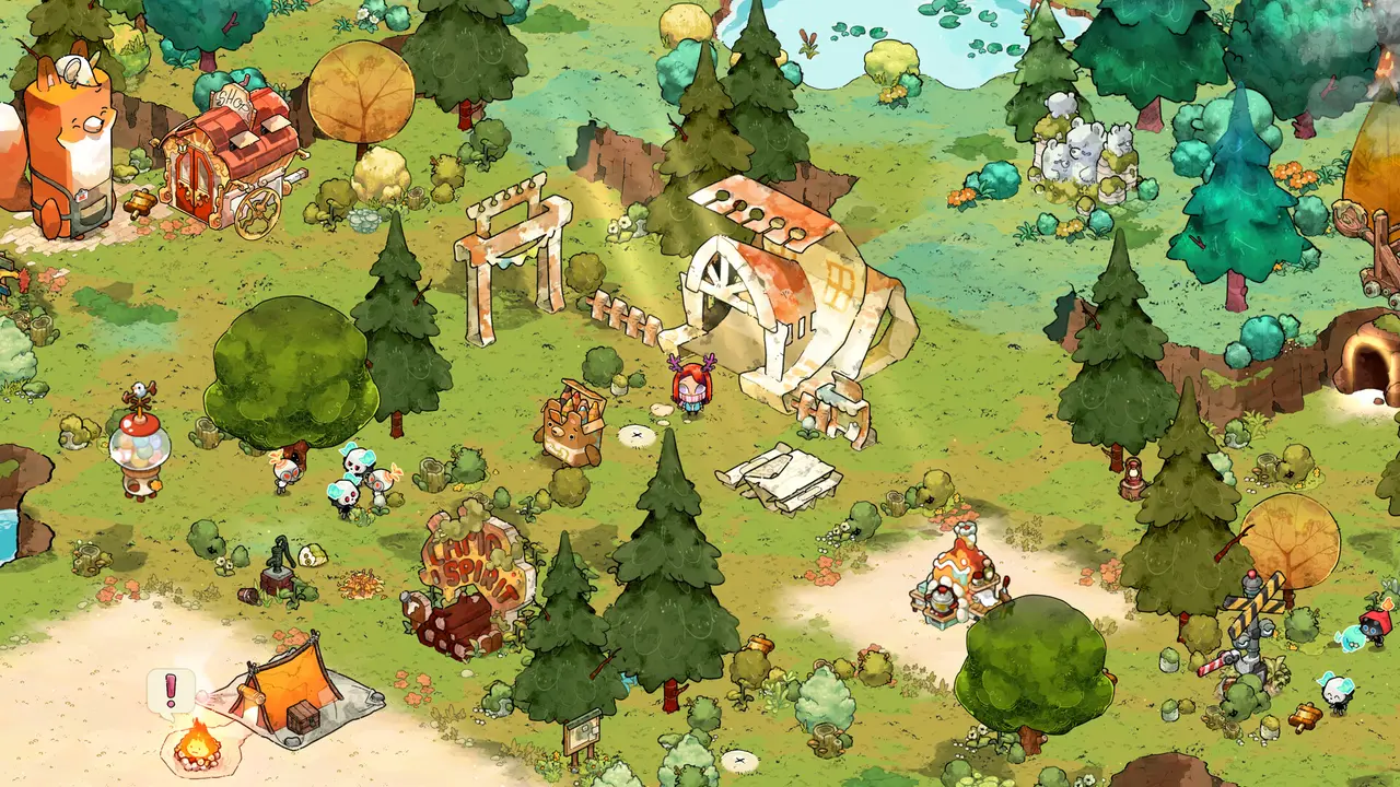 Cozy Grove: Camp Spirit gameplay capture